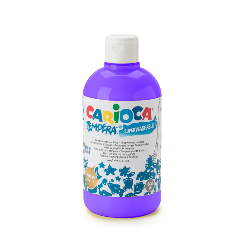 Tempera Pronta in bottiglia 500 ml Viola - 1 pz Tempera Pronta in bottiglia 500 ml Viola - 1 pz