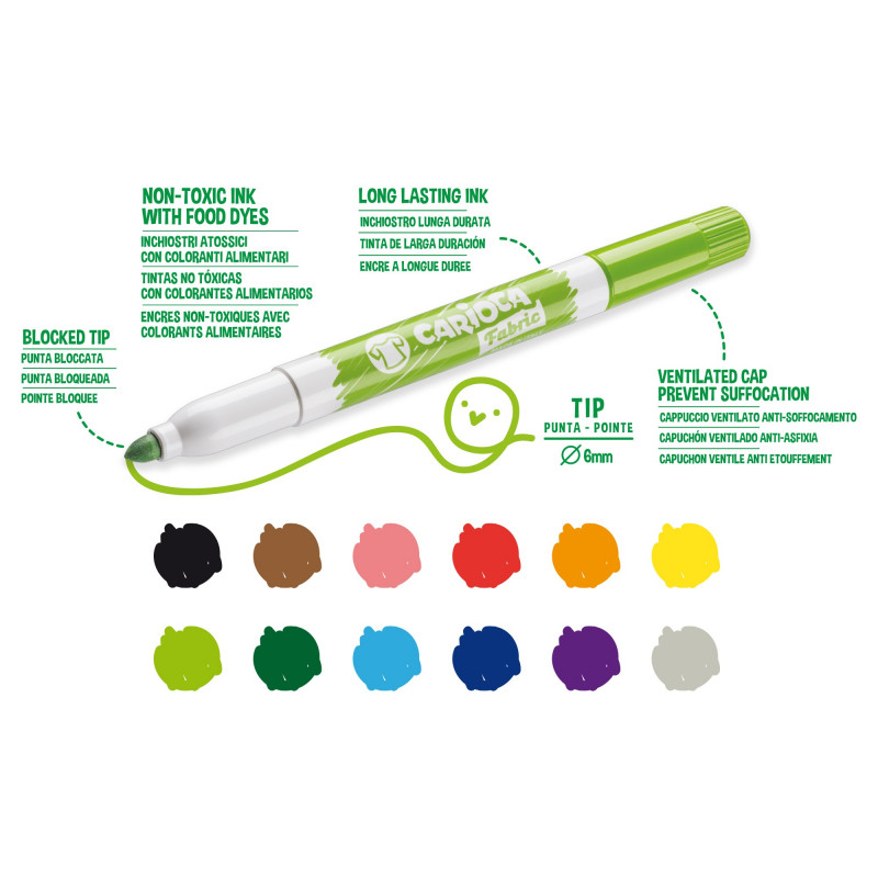 fabric color pen