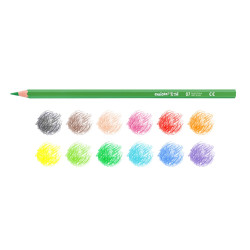 42793 - CARIOCA - Matite Colorate in Resina TITA 12 pz - Lápices - Pencils -  Crayons