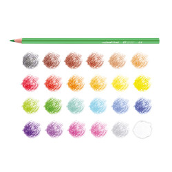 42787 - CARIOCA - Matite Colorate in Resina TITA 24 pz - Lápices - Pencils -  Crayons
