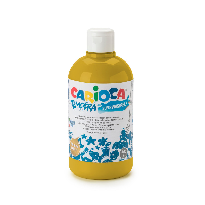 Tempera Pronta in bottiglia 500 ml Oro - 1 pz Tempera Pronta in bottiglia 500 ml Oro - 1 pz