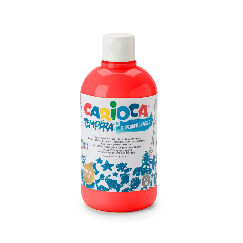 Tempera Pronta in bottiglia 500 ml Rosso - 1 pz Tempera Pronta in bottiglia 500 ml Rosso - 1 pz