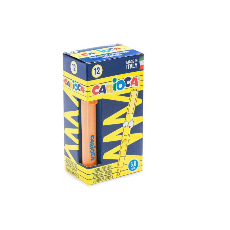 42874/35 - CARIOCA - Evidenziatori MEMORY Arancione 12 pz - Subrayadores -Highlighters - Surligneurs 42874/35 - CARIOCA - Evidenziatori MEMORY Arancione 12 pz - Subrayadores -Highlighters - Surligneurs