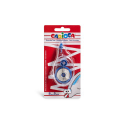 42086 - CARIOCA - Correttore a Nastro 8 m 1 pz - Corrector en cinta - Corrector Tape - Ruban Correcteur