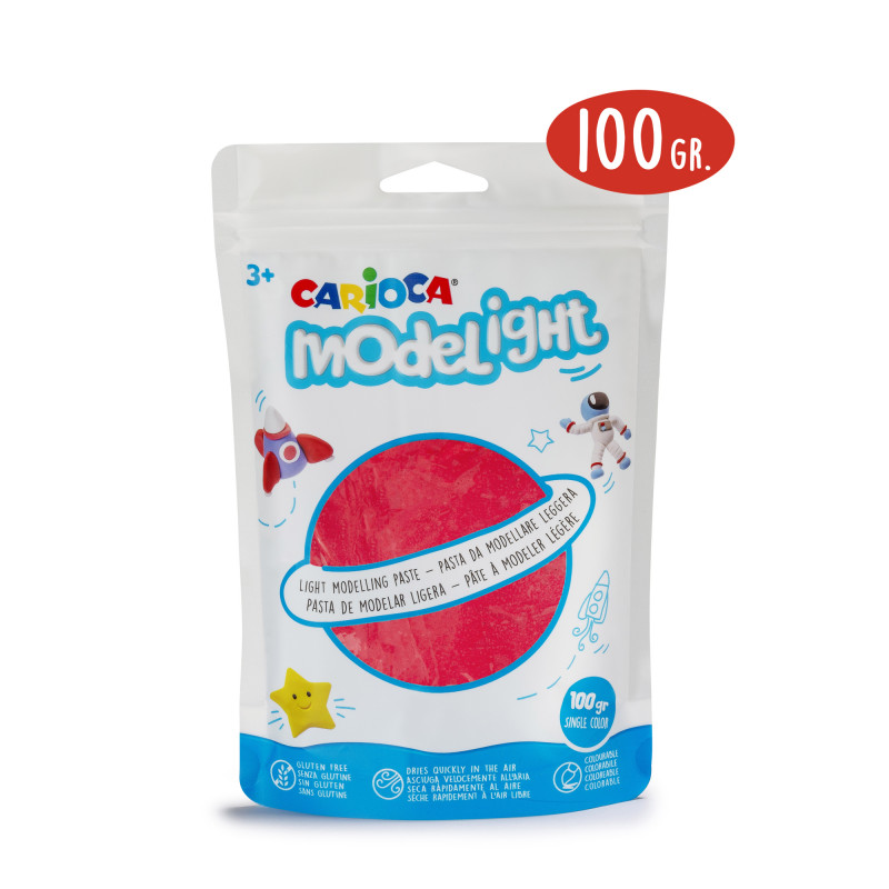 42685/03 - CARIOCA - Pasta da modellare Rosso - Pasta de Modelar - Modelling Paste - Pâte à Modeler 42685/03 - CARIOCA - Pasta da modellare Rosso - Pasta de Modelar - Modelling Paste - Pâte à Modeler