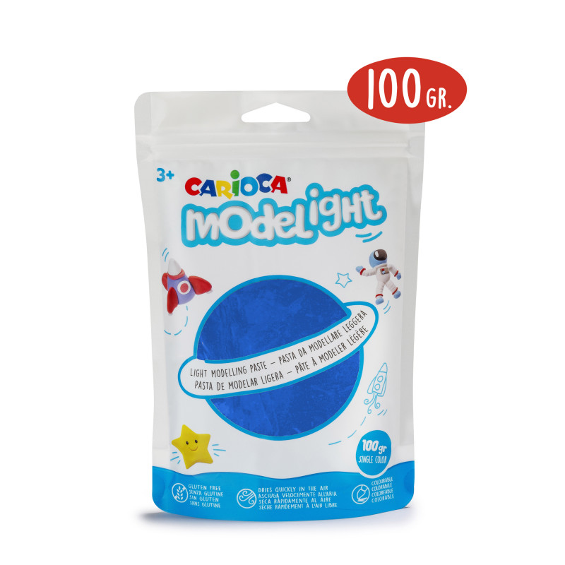42685/18 - CARIOCA - Pasta da modellare Blu - Pasta de Modelar - Modelling Paste - Pâte à Modeler 42685/18 - CARIOCA - Pasta da modellare Blu - Pasta de Modelar - Modelling Paste - Pâte à Modeler