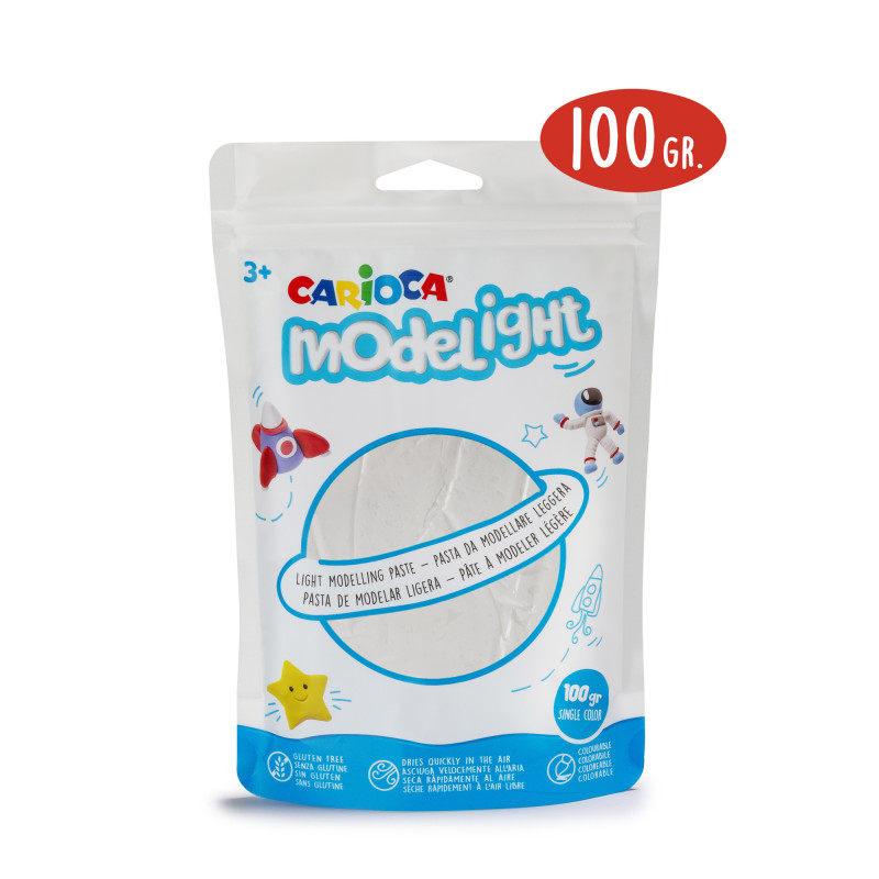 42685/31 - CARIOCA - Pasta da modellare Bianco - Pasta de Modelar - Modelling Paste - Pâte à Modeler 42685/31 - CARIOCA - Pasta da modellare Bianco - Pasta de Modelar - Modelling Paste - Pâte à Modeler