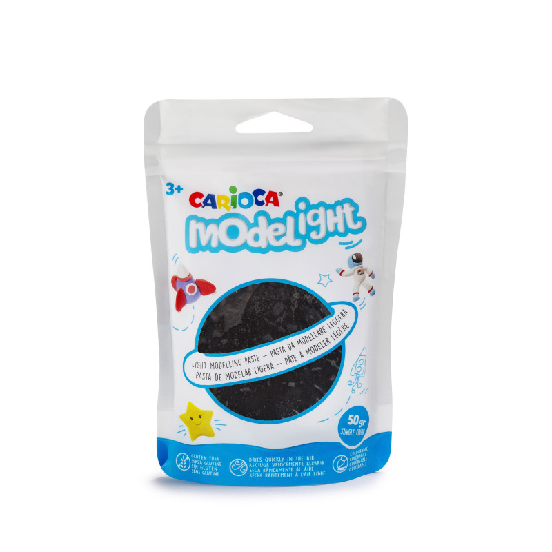 42686/01 - CARIOCA - Pasta da modellare Nero - Pasta de Modelar - Modelling Paste - Pâte à Modeler 42686/01 - CARIOCA - Pasta da modellare Nero - Pasta de Modelar - Modelling Paste - Pâte à Modeler