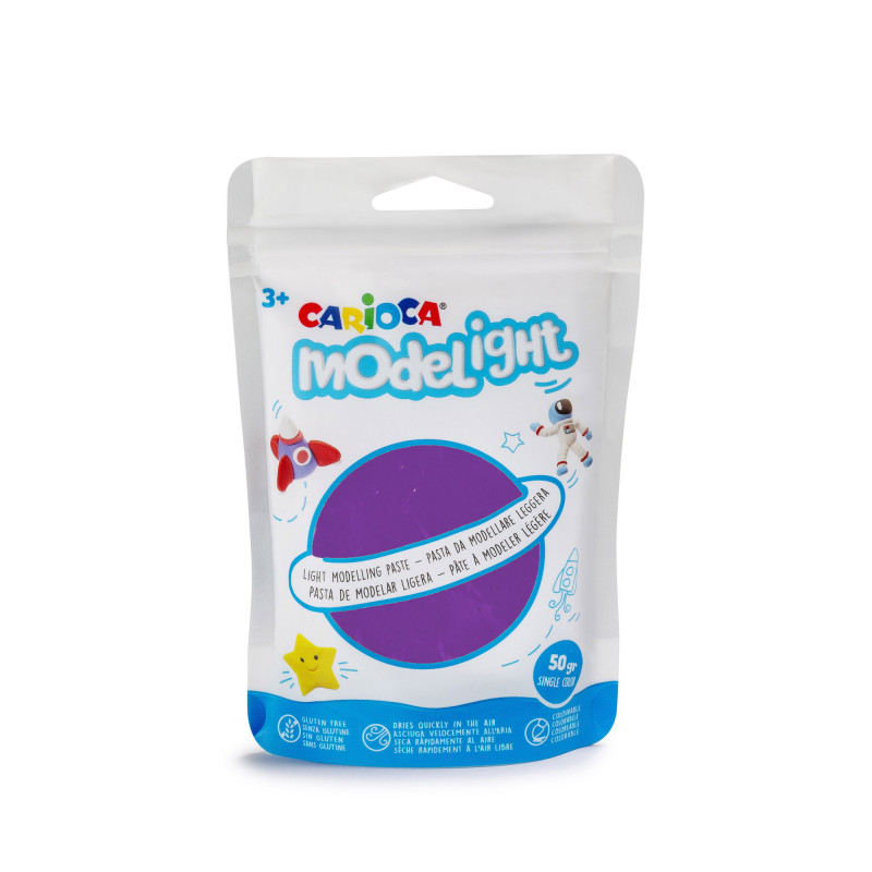 42686/09 - CARIOCA - Pasta da modellare Viola - Pasta de Modelar - Modelling Paste - Pâte à Modeler 42686/09 - CARIOCA - Pasta da modellare Viola - Pasta de Modelar - Modelling Paste - Pâte à Modeler
