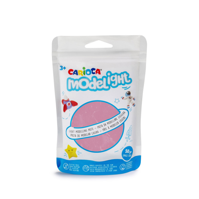 42686/12 - CARIOCA - Pasta da modellare Rosa - Pasta de Modelar - Modelling Paste - Pâte à Modeler 42686/12 - CARIOCA - Pasta da modellare Rosa - Pasta de Modelar - Modelling Paste - Pâte à Modeler