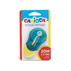 42093 - Blu - CARIOCA - Correttore a Nastro Blu 20m - Corrector de Cinta - Corrector Tape - Ruban Correcteur