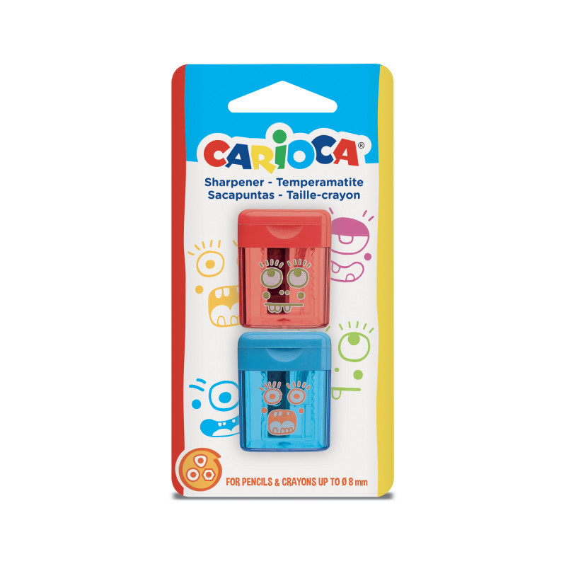 CARIOCA - 43097 - Scatola 12 matite tita eco family colori assortiti -  Confezione risparmio da 4 PZ - 8003511430979