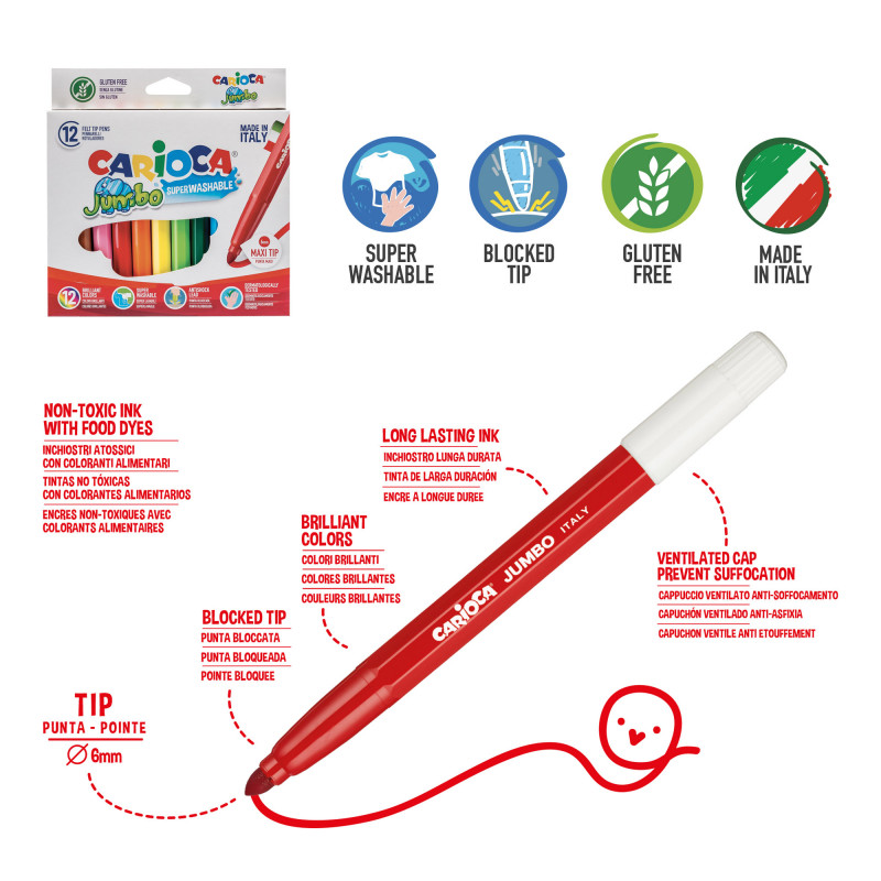 53219 - CARIOCA - Set Back To School Small - 33 Pz 53219 - CARIOCA - Set Back To School Small - 33 Pz