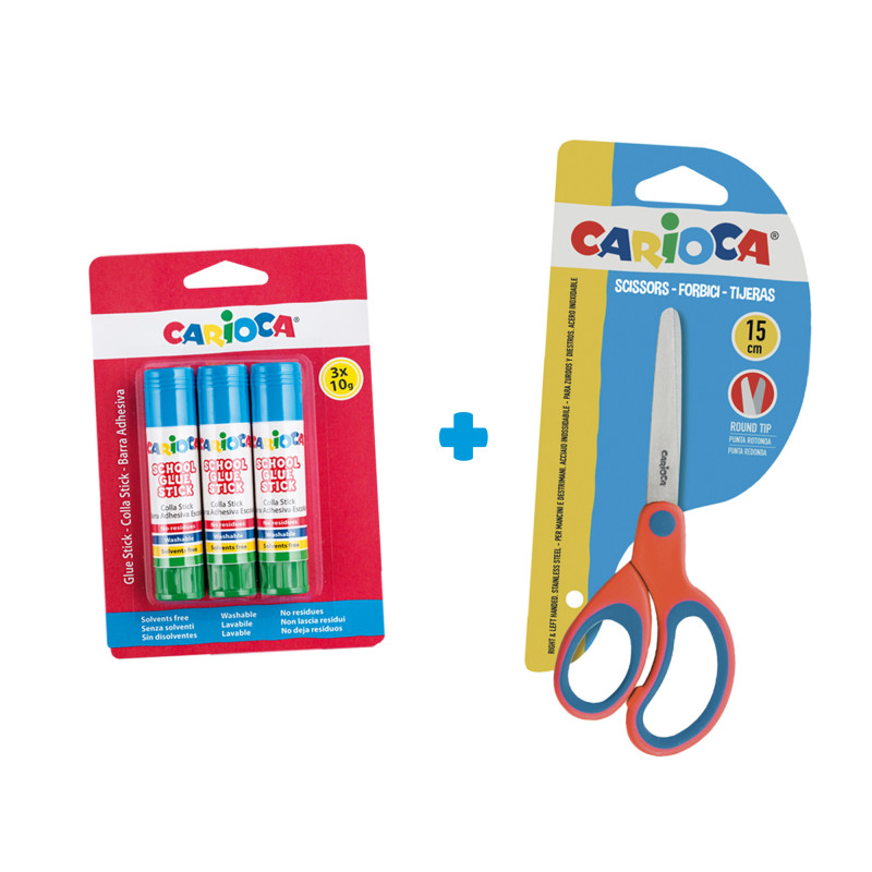 53217 - CARIOCA - Set Easy School - 40 Pz 53217 - CARIOCA - Set Easy School - 40 Pz