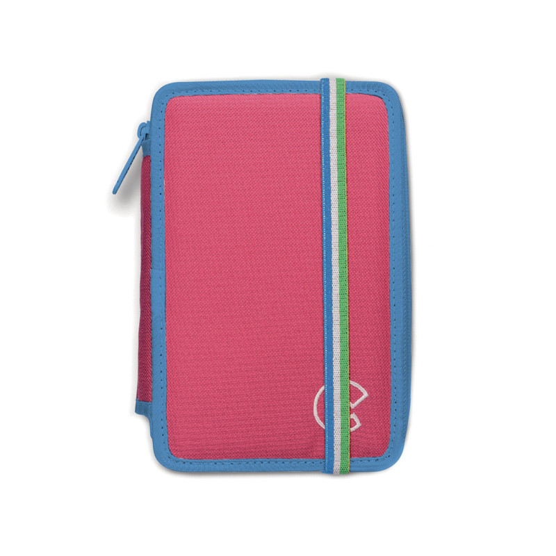 Pencil case 2 Zip Pink 2 zip CARIOCA