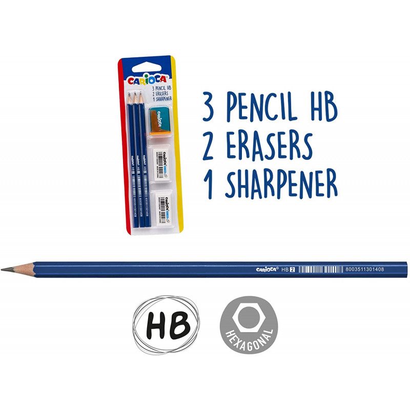 53215 - CARIOCA - Set Scuola Primaria - 74 Pz 53215 - CARIOCA - Set Scuola Primaria - 74 Pz