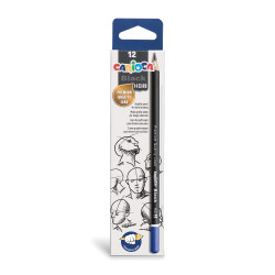 42946 - CARIOCA - Matite Grafite BLACK HB 12 pz - Lápices de Grafito - Graphite Pencils - Crayons Graphite