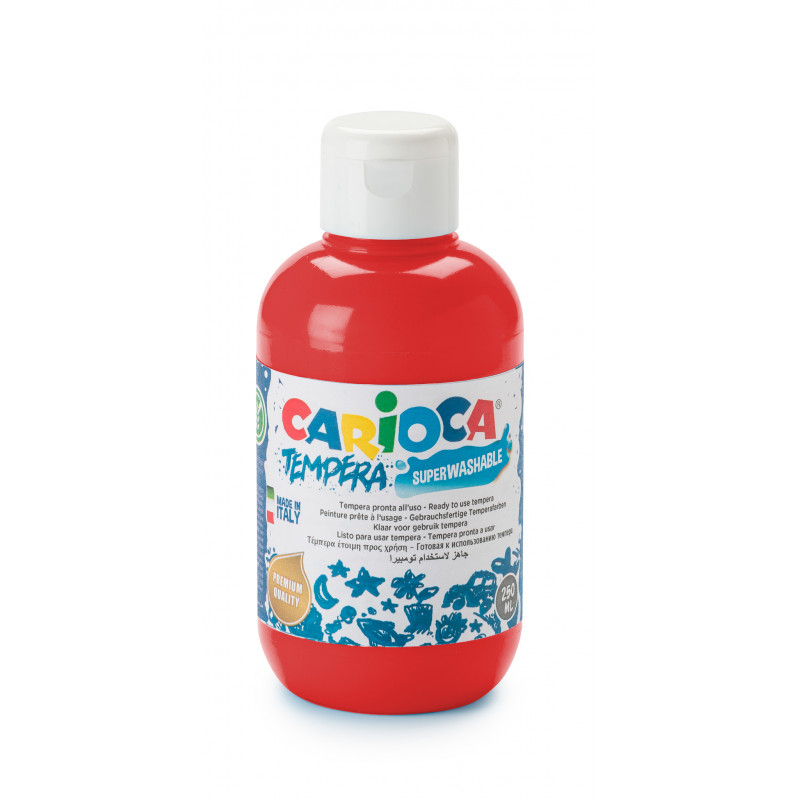 Carioca Bottiglia di tempera 250 ml. Nero Carioca 40424/02