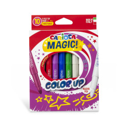 43181 - CARIOCA - Pennarelli Magici Color Up 10 Pz - Rotuladores mágicos - Magic Felt tip pens - Feutres magiques