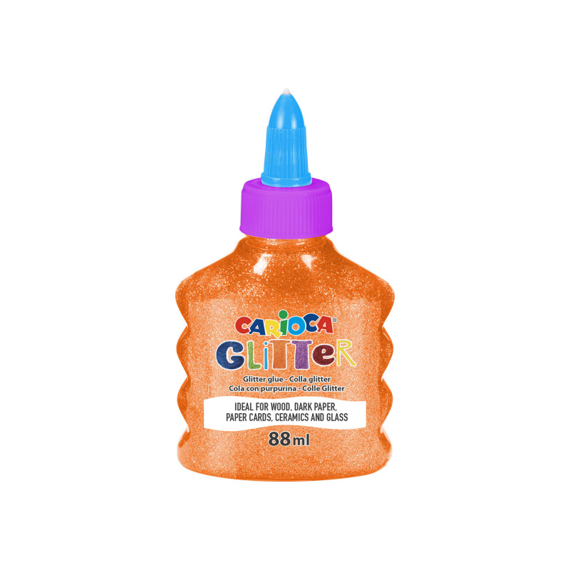 folia colle à paillettes « brillante GlitterGlue », 9,5 ml, couleurs  assorties