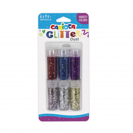 Neon Glitter Shakers (Pack of 6) Craft Supplies Neon