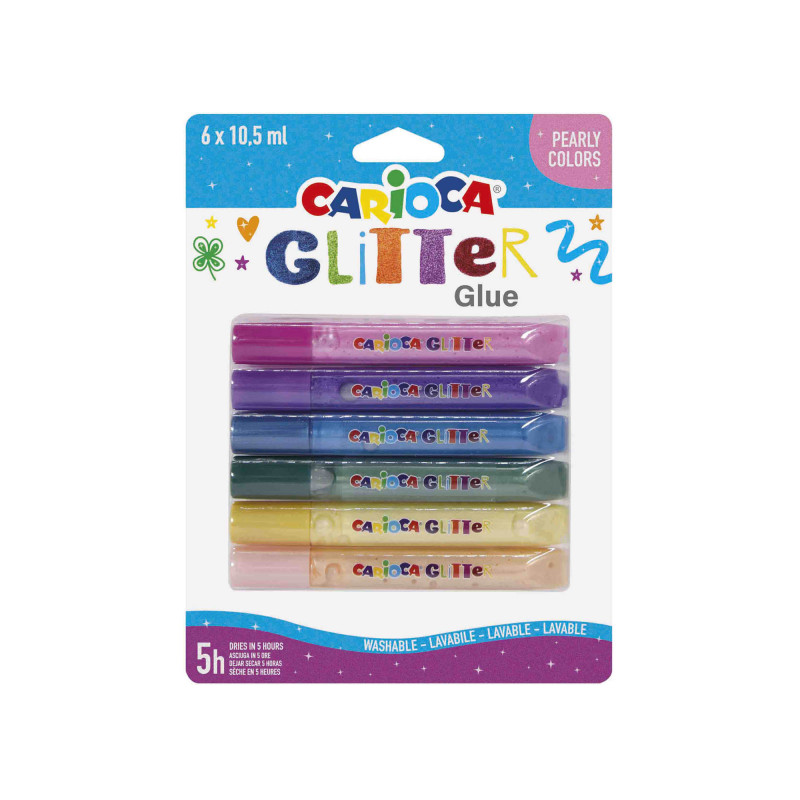 Penne gel glitter 10pz