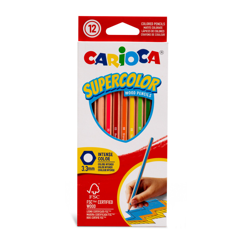 Tita Carioca color pencils 18 / set - EU Supplies