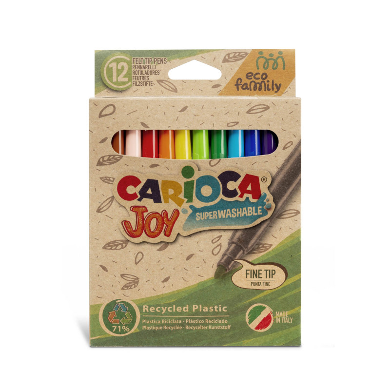 Felt Tip Pens Pastel - 8 Pcs SPECIAL CARIOCA