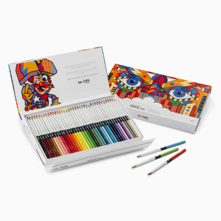 Set Vettoriale Di Matite Colorate Arcobaleno Illustrazione Vettoriale