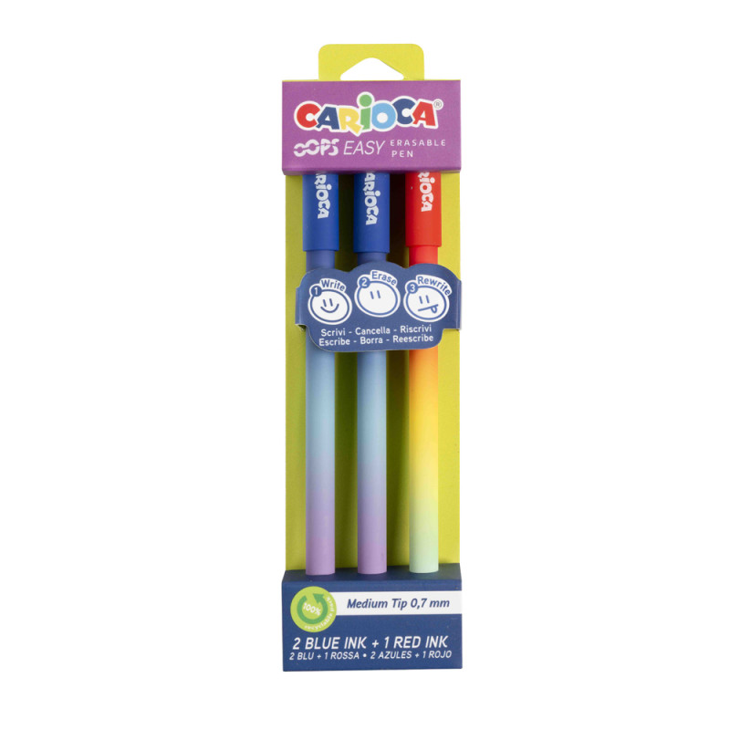 Crayons 3 en 1 + Tallie-crayon BABY - 6 Pcs Crayons de couleur CARIOCA