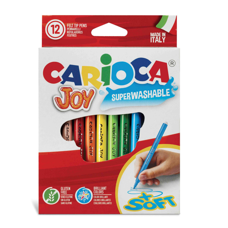 Carioca Baby Finger Paints 6 x 80ml