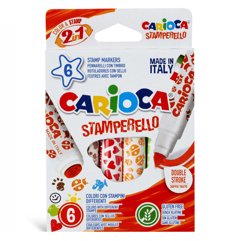 Carioca feutre Pastel - 8 pièces  Commandez facilement en ligne