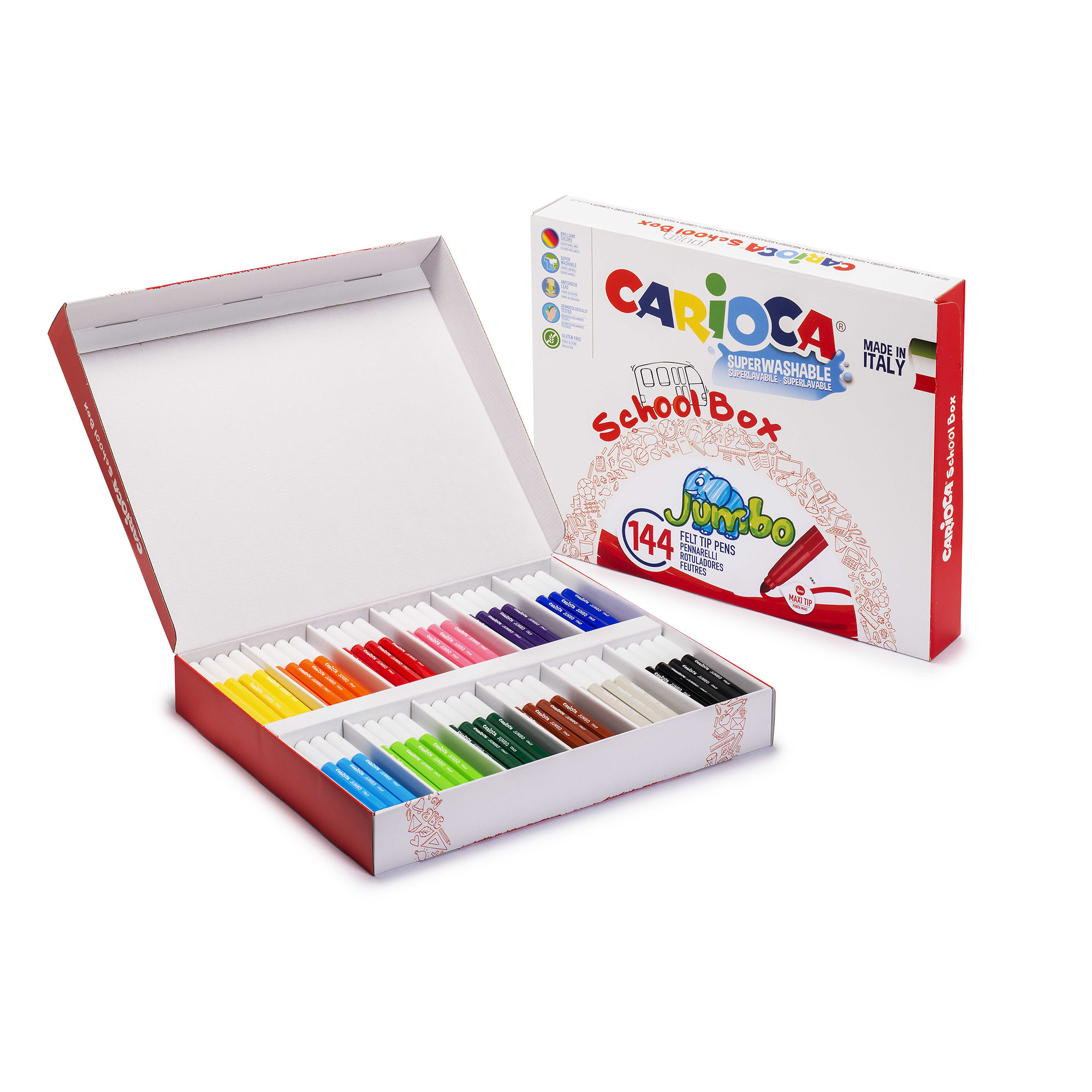 Pennarelli Profumati Jumbo Dani E Robbi (8 Colori) | Punta Grossa, Profumi Fruttati | Per Bambini | Ufficiale