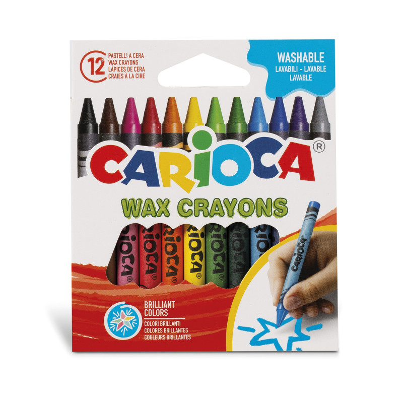 Wax Crayons - 12 Pcs