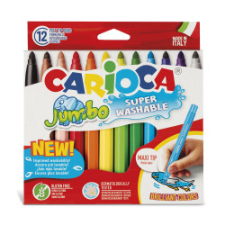 Confezione pennarelli Jumbo da 12