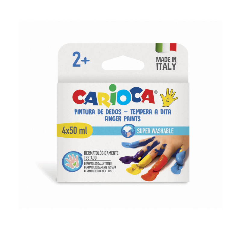 Tempera a Dita Colori...