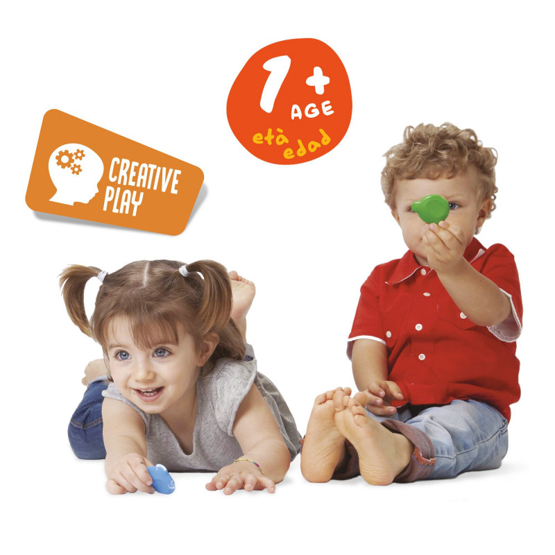 42958 - CARIOCA - Pastelli Colorati Orsetti BABY 48 pz - ceras de colores - colored wax crayons - crayons de couleur 42958 - CARIOCA - Pastelli Colorati Orsetti BABY 48 pz - ceras de colores - colored wax crayons - crayons de couleur