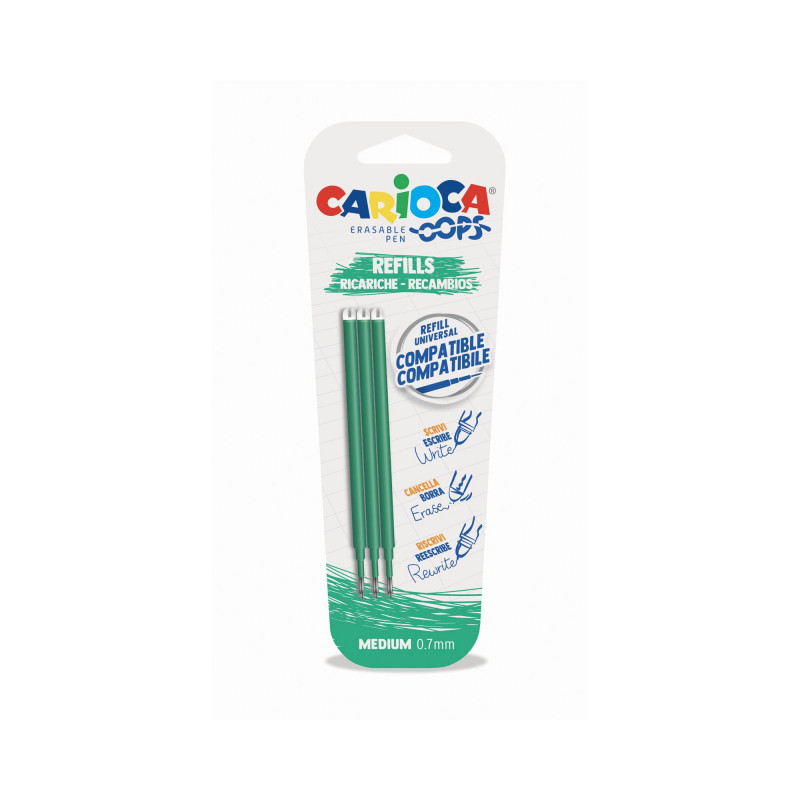 43041/04 - CARIOCA - Ricariche penna Oops - Recambios bolígrafo Oops - Refill Oops Pen - Recharge Stylo Ooops 43041/04 - CARIOCA - Ricariche penna Oops - Recambios bolígrafo Oops - Refill Oops Pen - Recharge Stylo Ooops