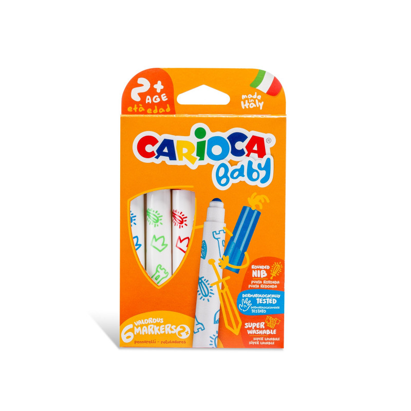 Crayones Carioca Baby x48 - Comprar en Libreria Ofimas