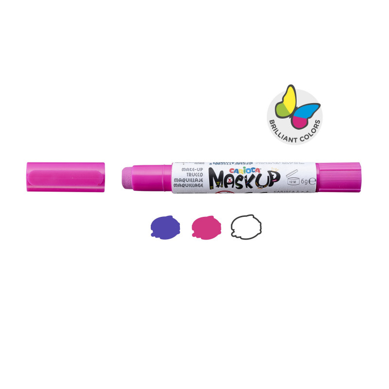 43049 - CARIOCA - Colori per la pelle MASK UP PRINCESS 3 pz - Colores para la piel - Face paint - Peintures pour le visage 43049 - CARIOCA - Colori per la pelle MASK UP PRINCESS 3 pz - Colores para la piel - Face paint - Peintures pour le visage