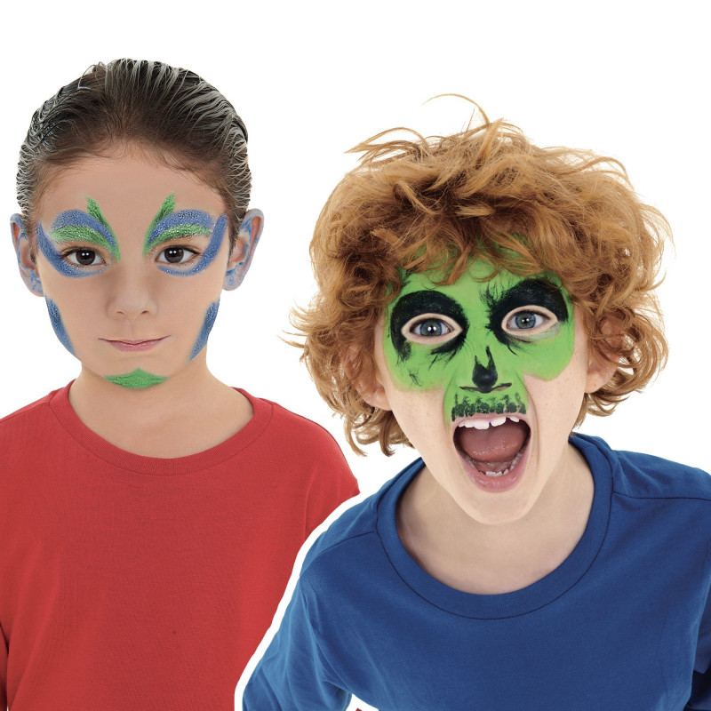 43051 - CARIOCA - Colori per la pelle MASK UP MONSTER 3 pz - Colores para la piel - Face paint - Peintures pour le visage 43051 - CARIOCA - Colori per la pelle MASK UP MONSTER 3 pz - Colores para la piel - Face paint - Peintures pour le visage