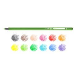 43097 - CARIOCA - Matite Esagonali Eco Family TITA 12 Pz - Lápices Eco family - Pencils Eco family - Crayons Eco family