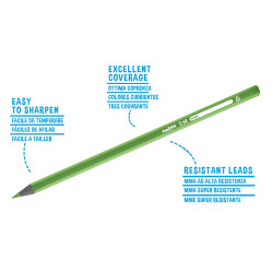 43091 - CARIOCA - Matite Eco Family TITA 6 Pz - Lápices Eco family - Pencils Eco family - Crayons Eco family