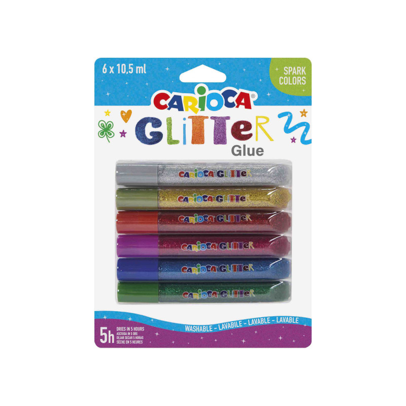 Carioca Metallic Wax Crayons 43163 (Set 8)