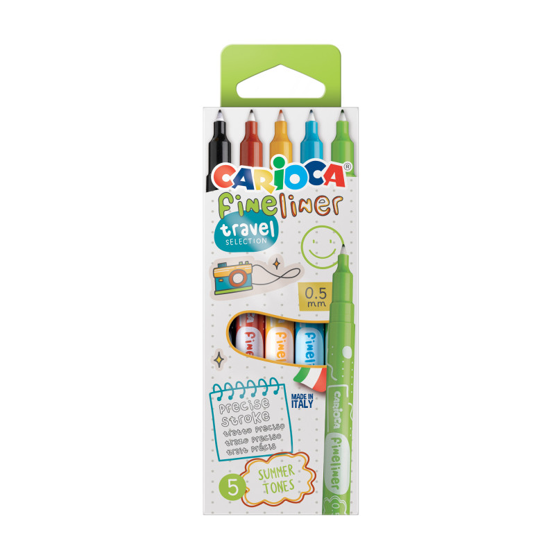 Fineliner Travel - 5 Uds