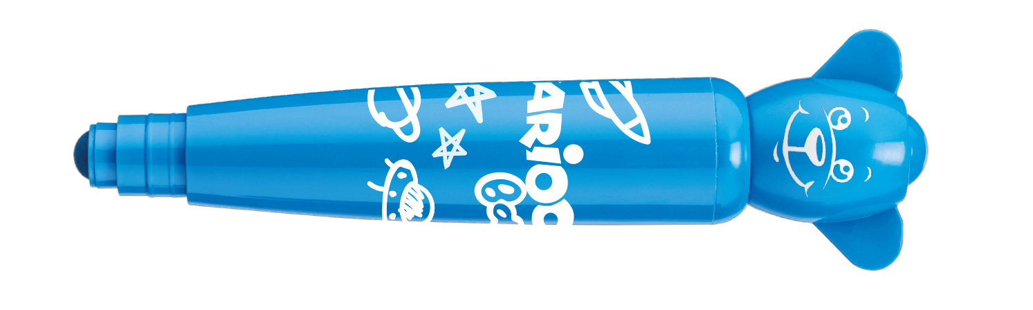 Carioca Baby Super Washable Felt Pen 6 Pcs Marker Set For Children +2 Age  Superior